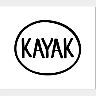 Kayak Posters and Art